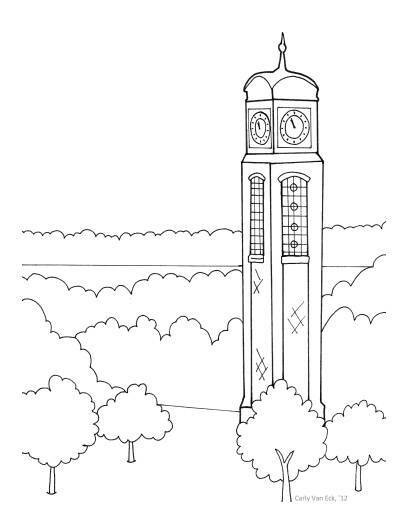 GVSU Coloring Page